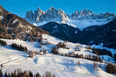 St Magdalena Italian Dolomites Italy Europe By Stocksy