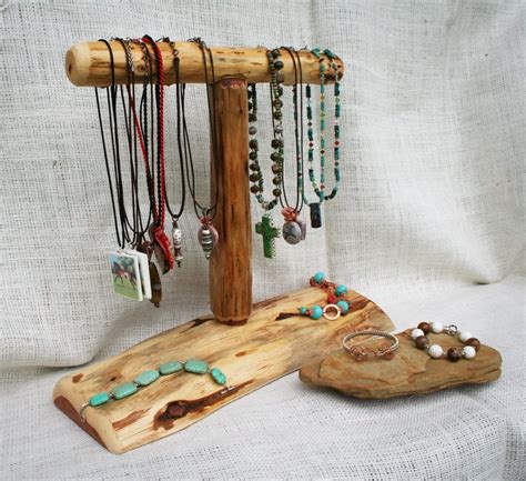 Natural Cedar Wood Necklace Display For Craft Or By Sundaycreek