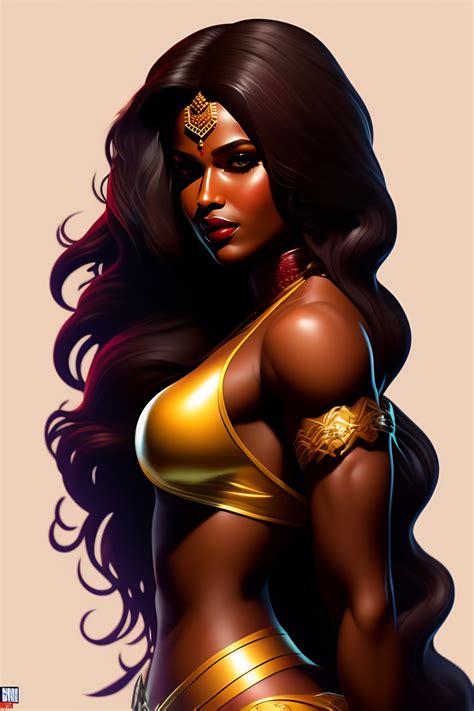 Lexica Marvels Rogue Full Body Sexy Detailed Artstation Ice Cream Dripping Lacy Dark Skin