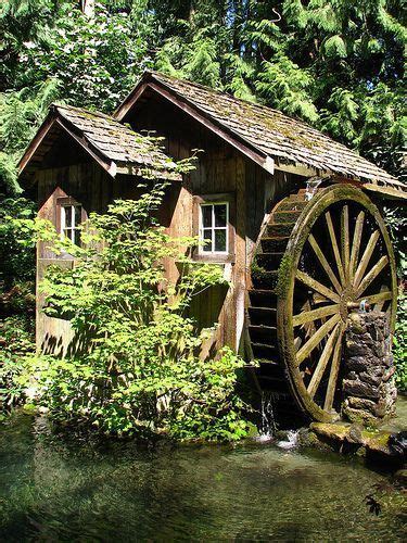Water Wheel Mills Stream Water Water Wheel Windmill Water Old