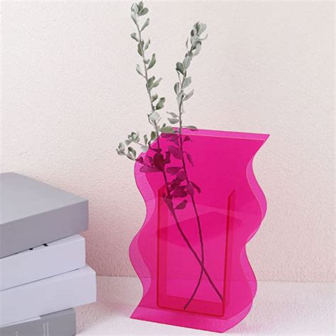 Daizysight Acrylic Flower Vase For Aesthetic Room Decor
