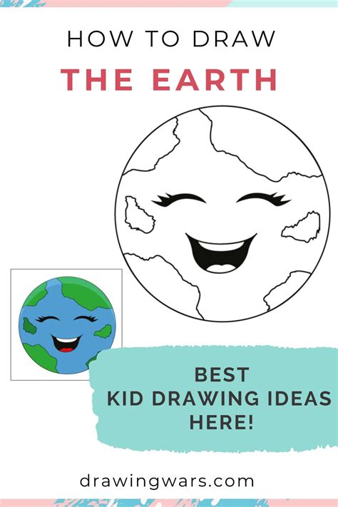 How To Draw The Earth Step By Step Artofit