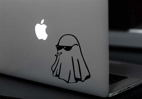 Ghost Smoking Cigarette Doodle Decal Doodle Sticker Etsy