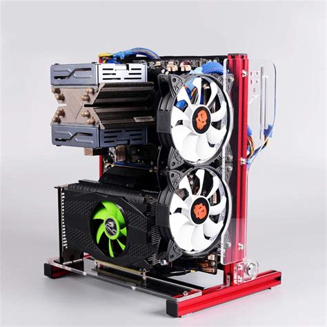 Buy Open Pc Caseatxm Atx Itx Open Chassis Vertical Overclocking Test