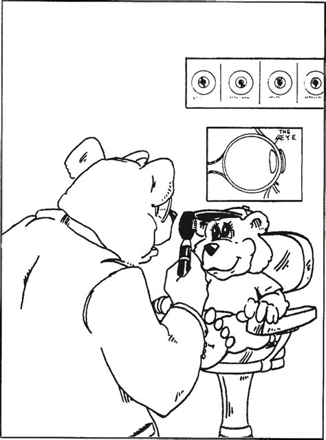 Use crayola® crayons, colored pencils, or markers to color the parts of the human eye. Eye Doctor Coloring Page - Coloring Home