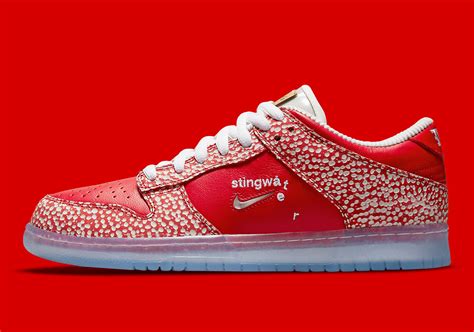 Stingwater X Nike Sb Dunk Low ‘magic Mushroom Dh7650 600 Sneaker