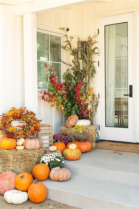 Fall Porch Decorating Ideas Sugar And Charm