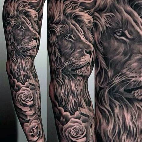 Top Lion Sleeve Tattoo Ideas Trend Update