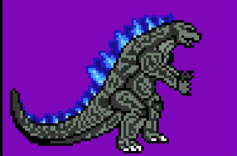 Godzilladraft11 Pixel Art Maker