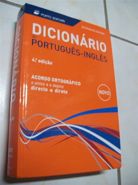 Dicionário De Português Inglês 4ª Edição Porto Editora R 29800