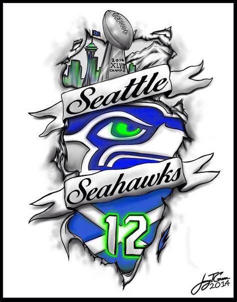 Awesome Seattle Seahawks Football Seattle Seahawks Logo Seahawks