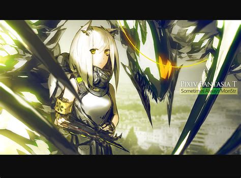 Kal Tsit And Mon5tr Pixiv Fantasia And 1 More Drawn By Lowlight