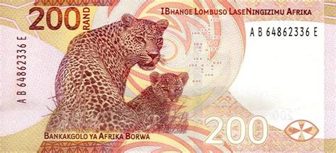 South Africa New 200 Rand Note B781a Confirmed Introduced On 0405
