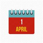 April Month Icon Date Season Calendar Fools