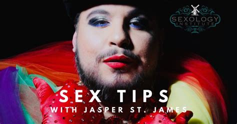 Sex Tips With Jasper St James In San Antonio At Sexology