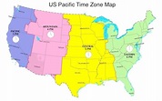 Pacific Time Zone Map pacific daylight time in us now pdt now us time ...