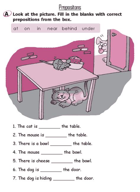 Grade 2 Grammar Lesson 16 Prepositions Places To Visit Pinterest