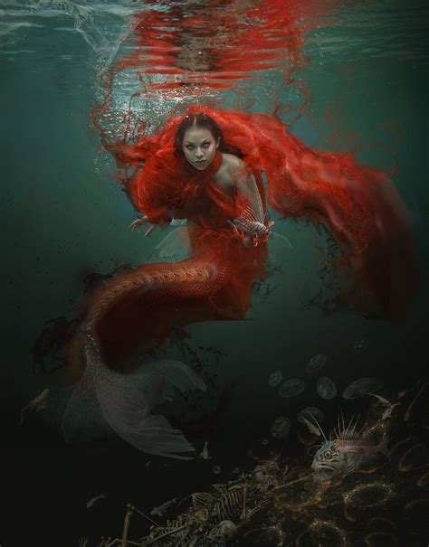 Pin On Fantasy Art Mermaids Seafolk