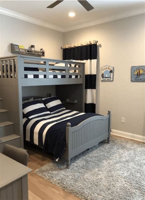 Time for boys' room design! 28 Stunning and Comfortable Bunk Beds Decoration in 2020 ...