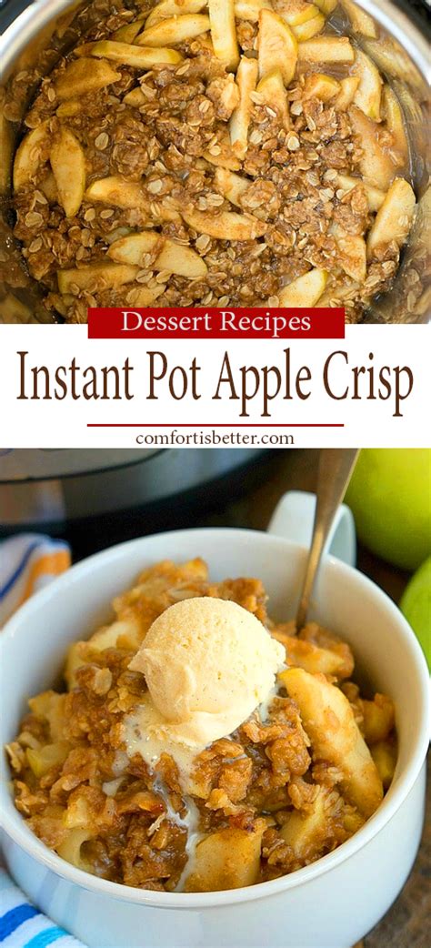 Cracker barrel fried apples, cracker barrel old country store's fried apples, spiced quinoa and apple crumble apples, we chose cara's apple crisp, which she adapted from someone else in secret recipe. Delicious Instant Pot Apple Crisp Rcipe | This Instant Pot ...