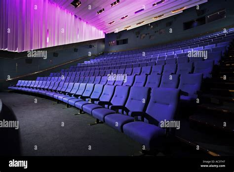 Modern Theatre Or Cinema Auditorium Stock Photo Alamy