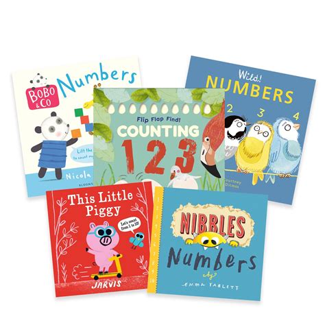 Set Of Counting Board Books Early Years And Ks1 Resources