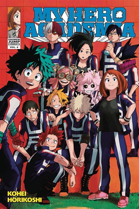 Viz Media My Hero Academia Volume 4 Manga Trade Paperback