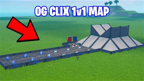 Clix Og 1v1 Map No Delay🎮 Fortnite Creative Map Code Dropnite