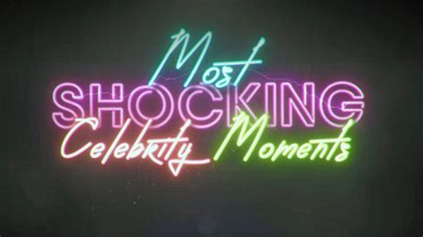 Most Shocking Celebrity Moments Studio Crook