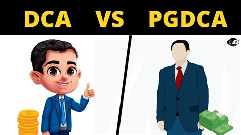 Dca Vs Pgdca Adca Vs Pgdca Dca Vs Pgdca In Hindi Careervibes Youtube