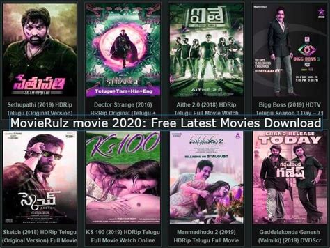 Movierulz 2020 Download Illegal Movierulz Movies Hd Website Latest