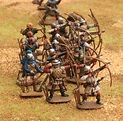 1/72 HYW English archers - miniatures miniature minis mini figurines ...