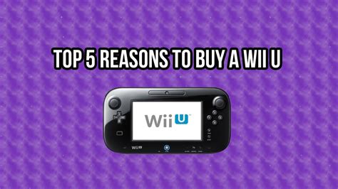 Top 5 Reasons To Buy A Wii U 2014 Youtube