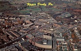 Aerial View Of Business Section And Upper Darby Township Pennsylvania
