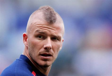 David Beckham Haircut David Beckhams Hairstyles Over The Years