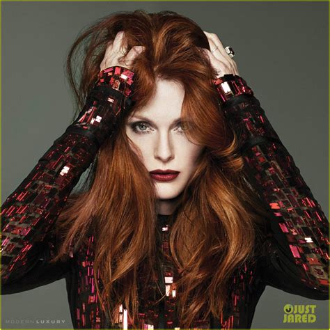Julianne Moore Shows Lots Of Leg And Cleavage For Beach Magazine Photo 3178367 Julianne Moore