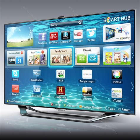 3d Samsung Smart Tv Es8000