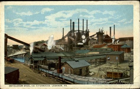 Bethlehem Steel Cos Furnaces Lebanon Pa