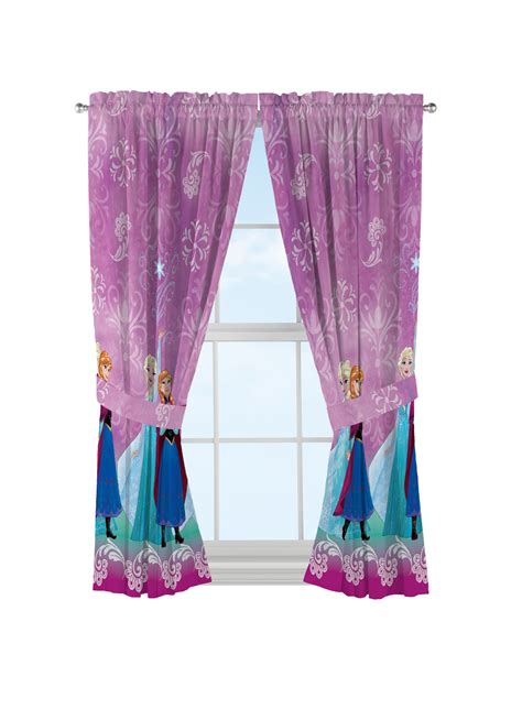 A variety of kids curtains and other window treatments are available to embellish bedrooms in a matter of minutes. Disney Frozen Kids Bedroom Curtain Panel Set, Set of 2, 63 ...