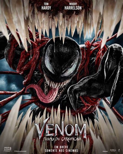 Venom 2 Pôster Oficial Do Filme Revela Luta Contra Carnificina