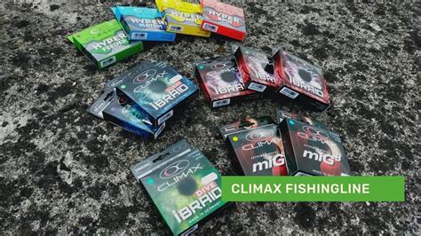 Climax Fishing Line Nieuw Bij Hengelsportzaak Van De Ven Youtube