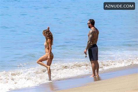 Brooke Burke Sexy On The Beach In Malibu After Taking A Dip In The