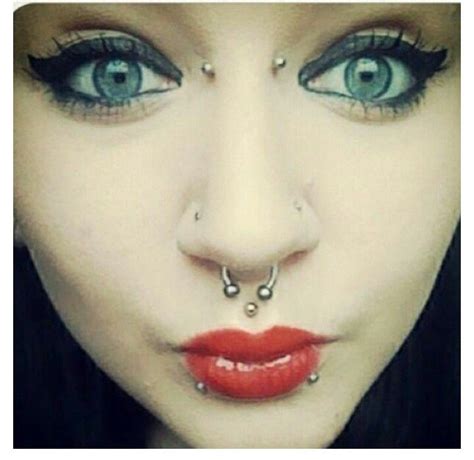Maybe you would like to learn more about one of these? Lip piercing, Face piercings, Lip piercing ring