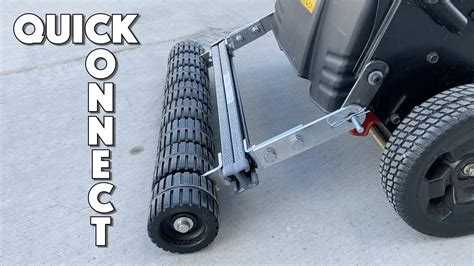 Quick Connect Kit For Big League Lawns Striping Rollers Youtube
