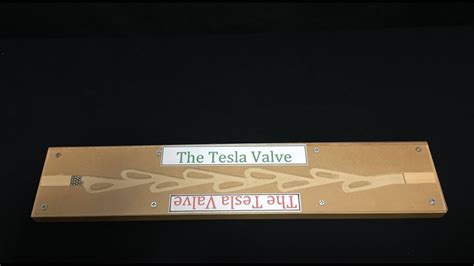 The Tesla Valve Youtube