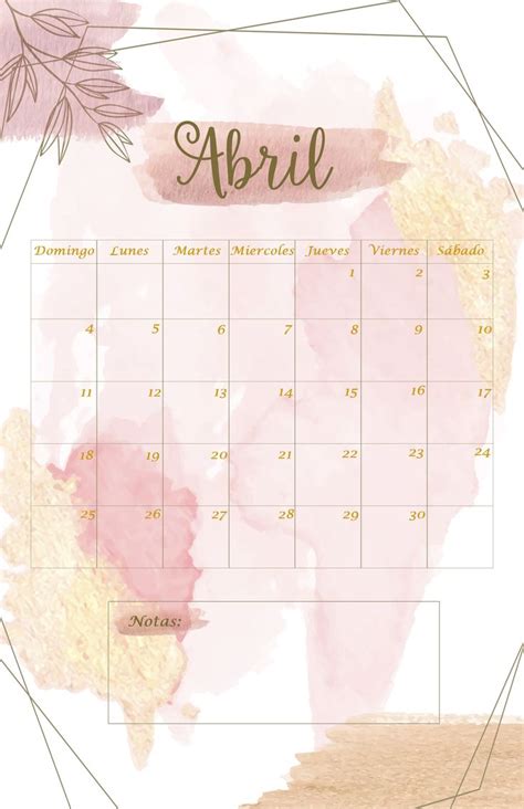 Calendario Abril 2021 Print Calendar Calendar Printables Bullet