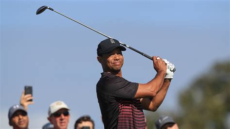Tiger Woods Close To Hole In One On Pga Tour Return Sport The Times