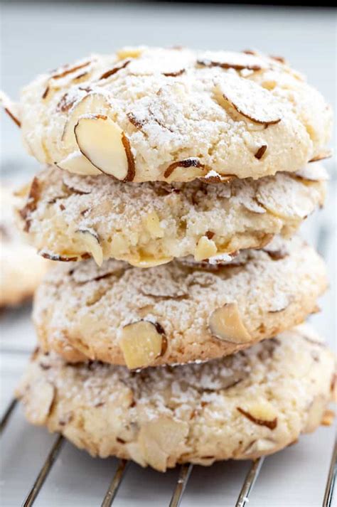 Chewy Almond Paste Cookies • Dishing Delish