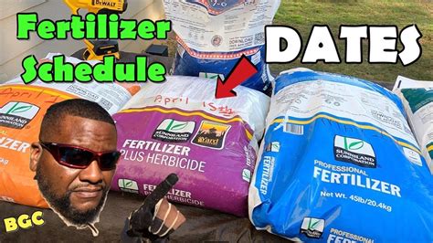 Easy Fertilizer Schedule With The Dates My Personal Yard Mastery