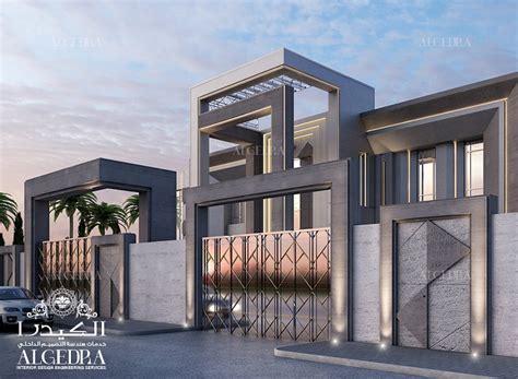 Villa Exterior Design In Kuwait Algedra Design Archinect